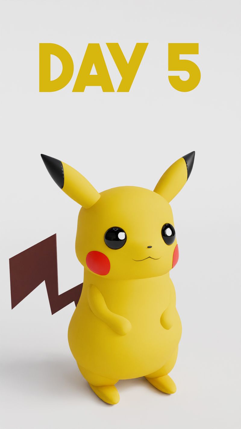 PIKACHUUUUU 3D