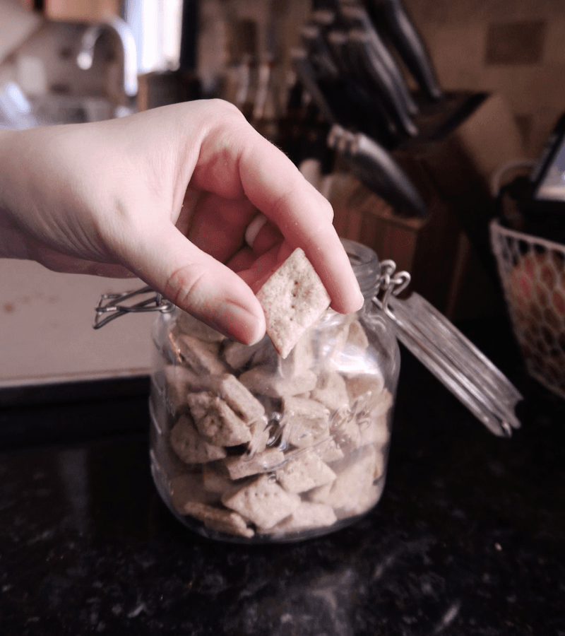 Sourdough Discard Crackers