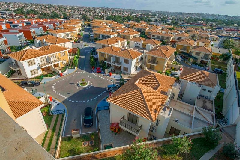 BEAUTIFUL COMMUNITY IN ANGOLA, AFRICA.
