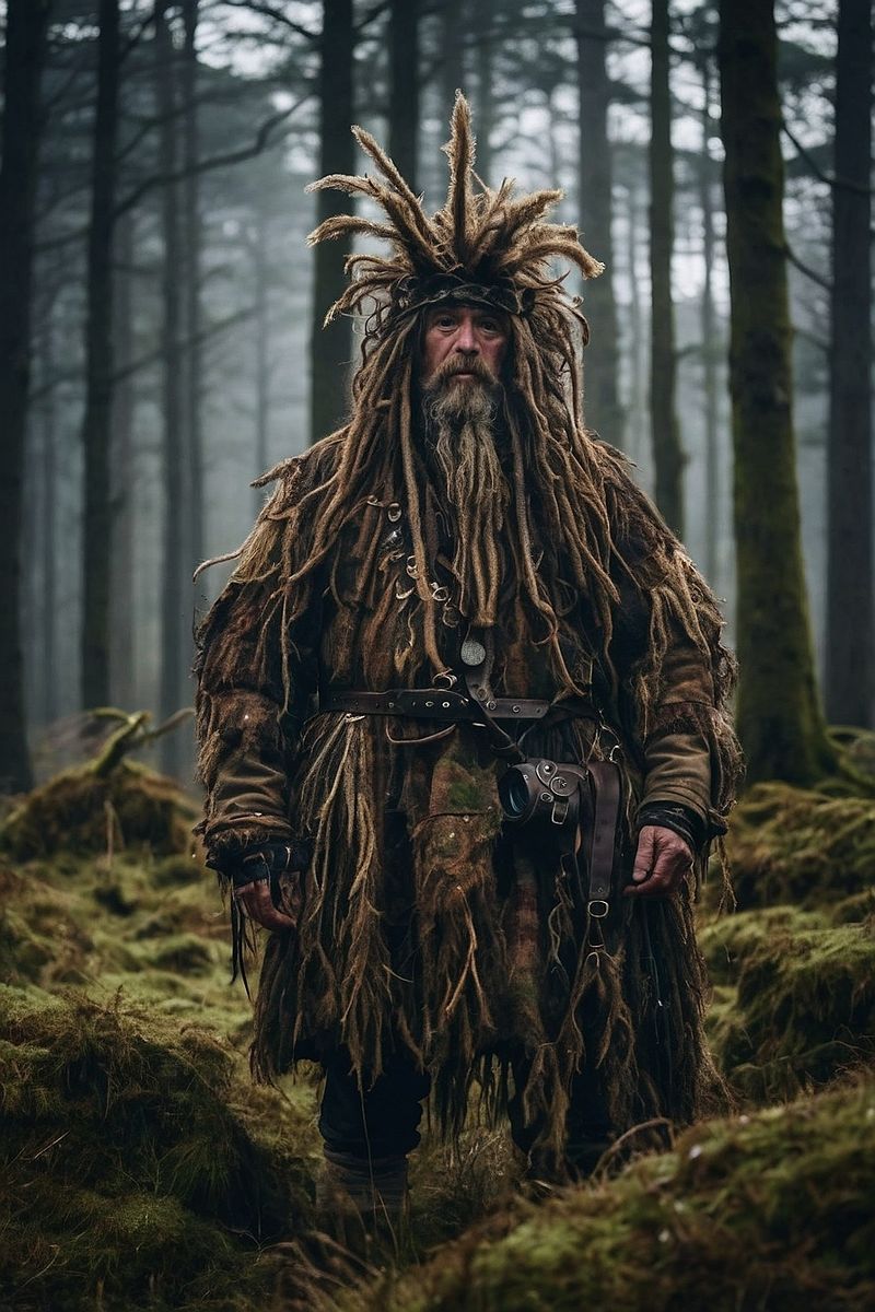 Le GHILLIE DHU, la créature des bois