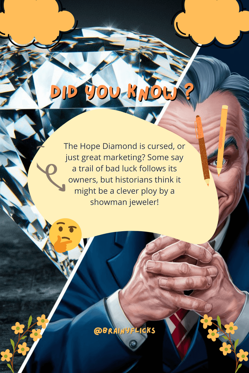 Is the Hope Diamond cursed, or just great marketing?🤔🤔