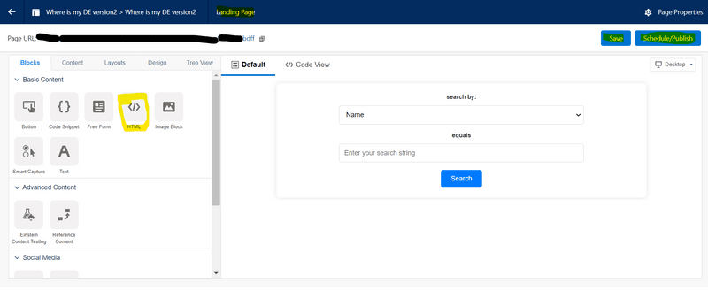 ‘Where is My DE’: Marketing Cloud App hosted on a CloudPage