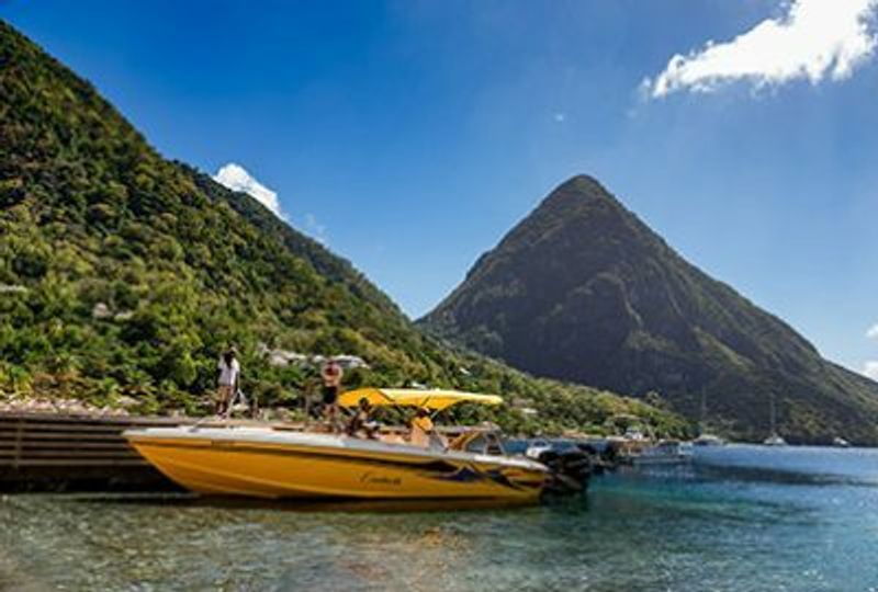 The Facility Of Water Taxi Through Boat Cruise In St Lucia