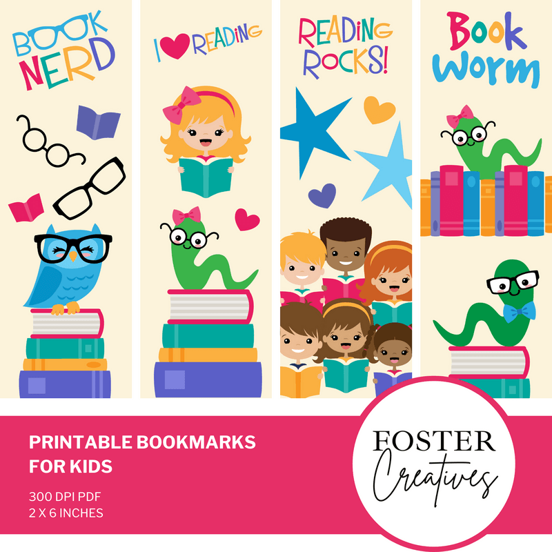 Printable Bookmarks For Kids