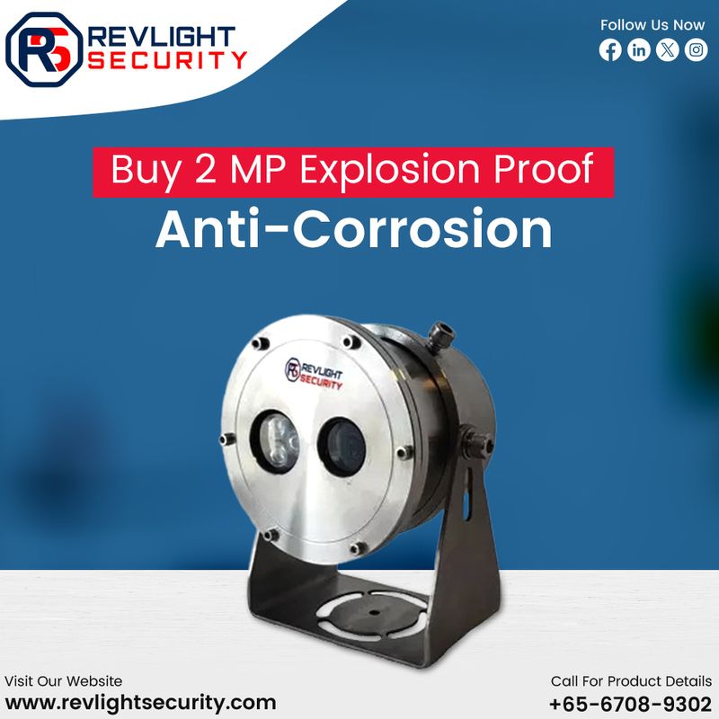 What are the Features of the 2MP Explosion Proof Anti Corrosion Camera?