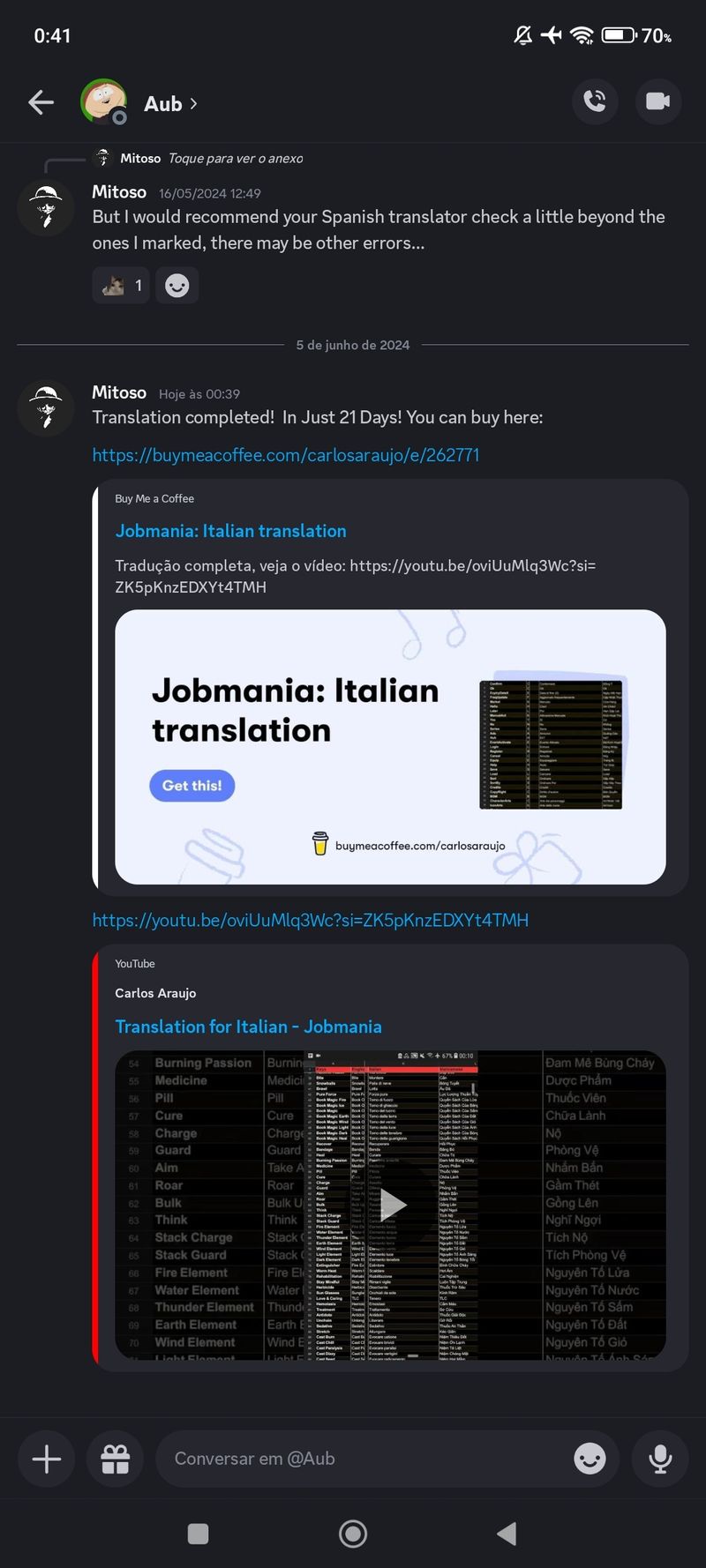 More than 37000 words translated in 21 days!
