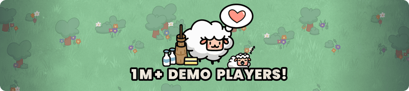 Exciting News: Happy Sheepies Demo Surpassed 1 Million Plays!