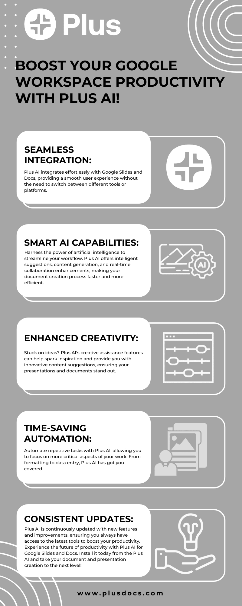 Maximize Efficiency in Google Workspace Using Plus AI