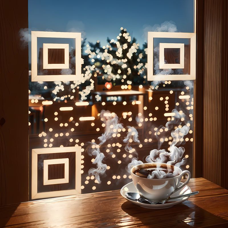 Support Us: Buy Me a Coffee in an AI QR Code