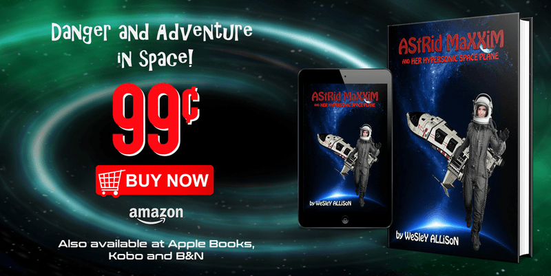 Astrid Maxxim and her Hypersonic Space Plane