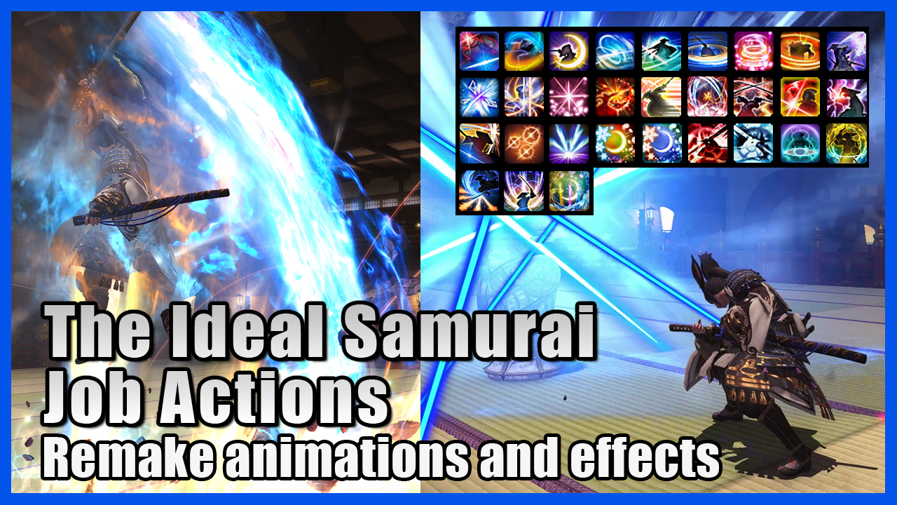 The Ideal Samurai Job Actions Mod