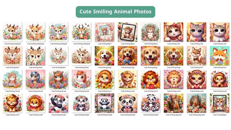 Cute Smiling Baby Animals Photos 🐱🦊