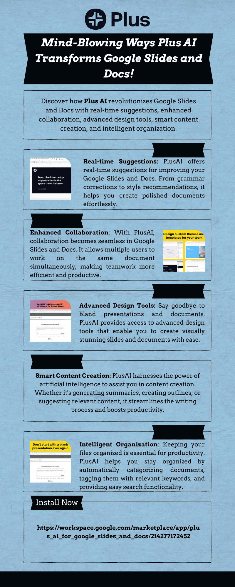Enhance Your Workflow with Plus AI in Google Docs and Slides