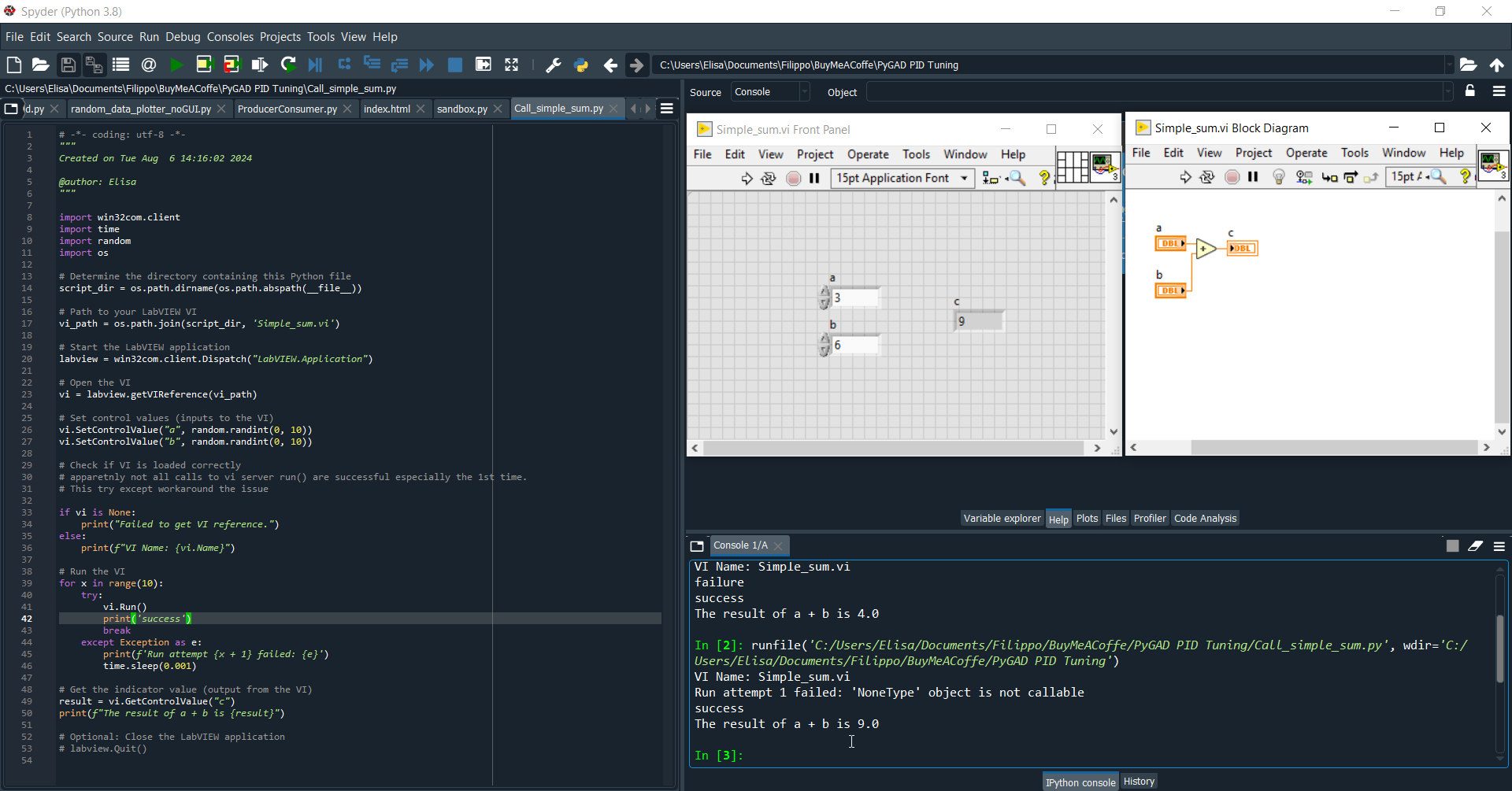 Python PyGAD and LabVIEW VI Server: Genetic Optimization of PID Control ...