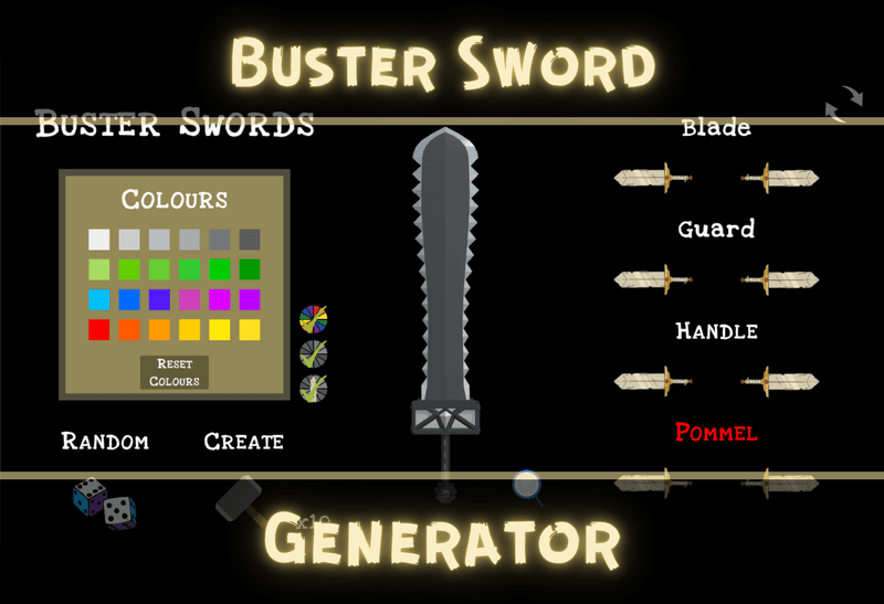 Buster Sword Generator!!