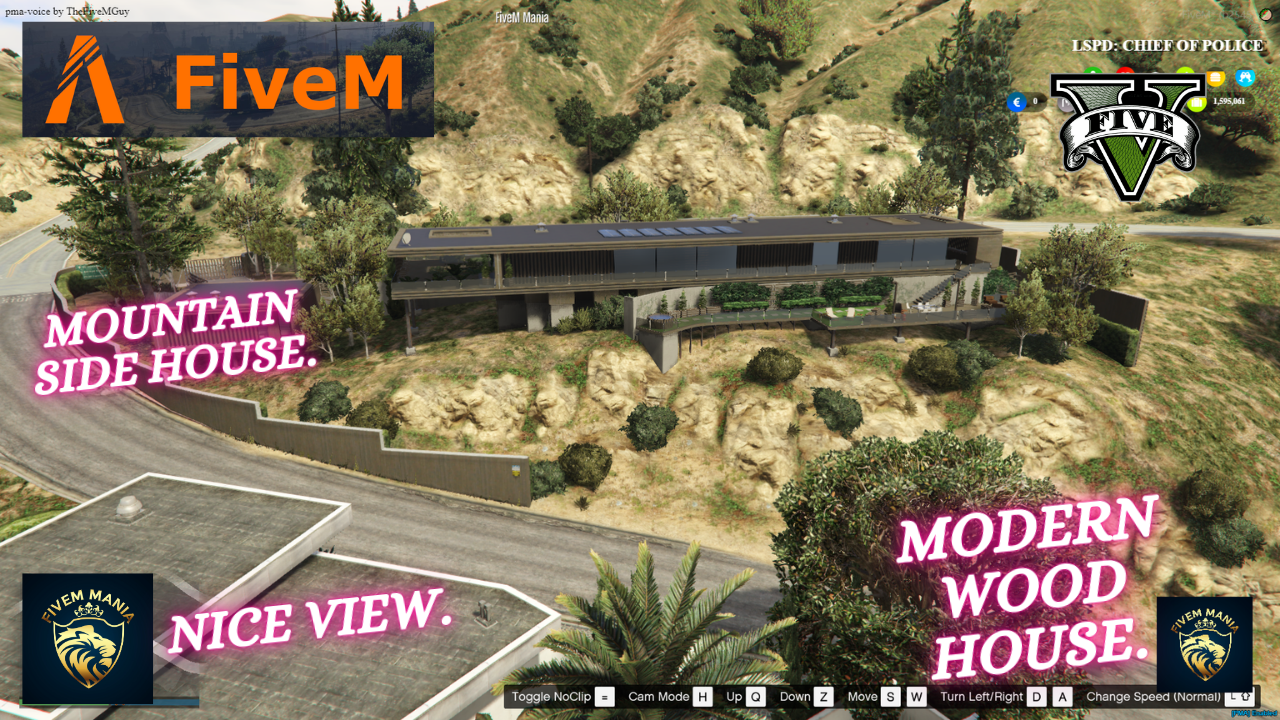 Free Modern Wood House MLO. ??? FiveM Mania Buymeacoffee