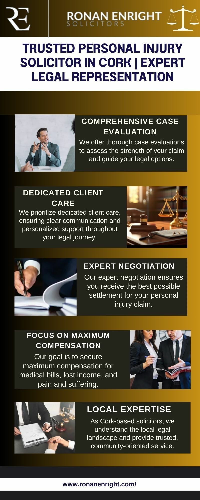 Trusted Personal Injury Solicitor in Cork | Expert Legal Representation