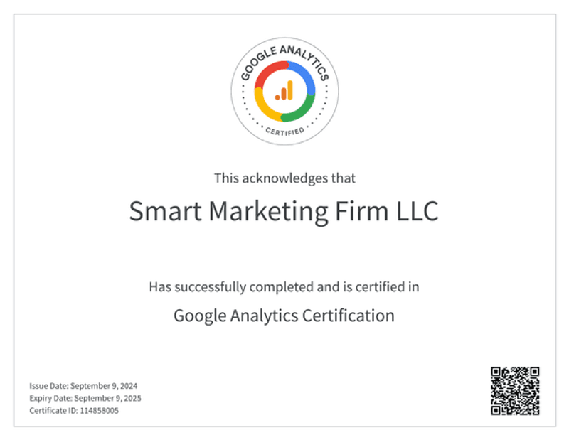 Unlocking Success: Why Google Analytics Certification is a Game-Changer for Your Business