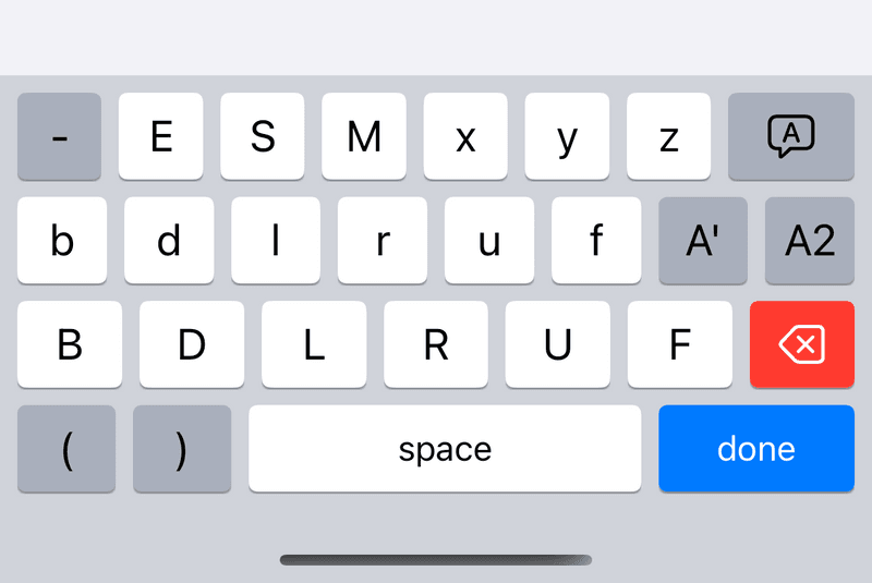 Algorithm Keyboard