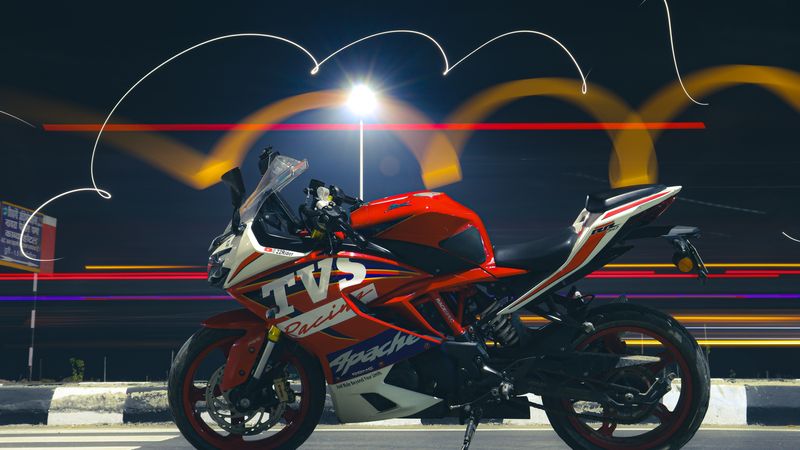 Unleash the Night: Where Speed Meets Art in Motion.