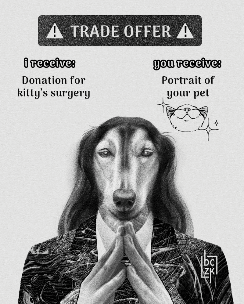 Trade offer: Save a kitty