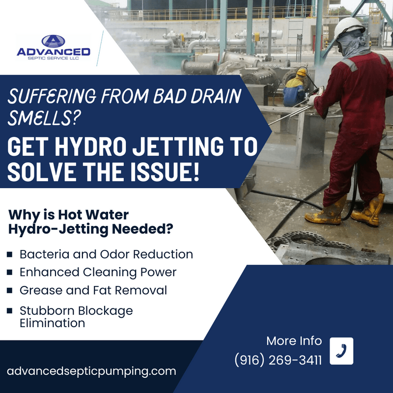 Suffering from Bad Drain Smells? Get Hydro Jetting to Solve the Issue!