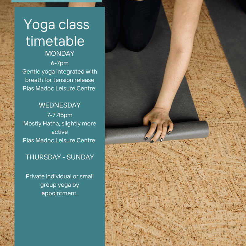 New class timetable from Monday 21st October