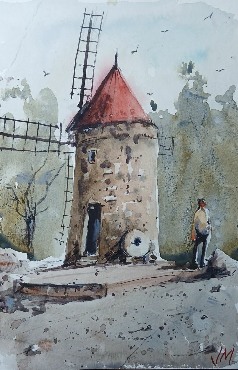 Watercolor sketch