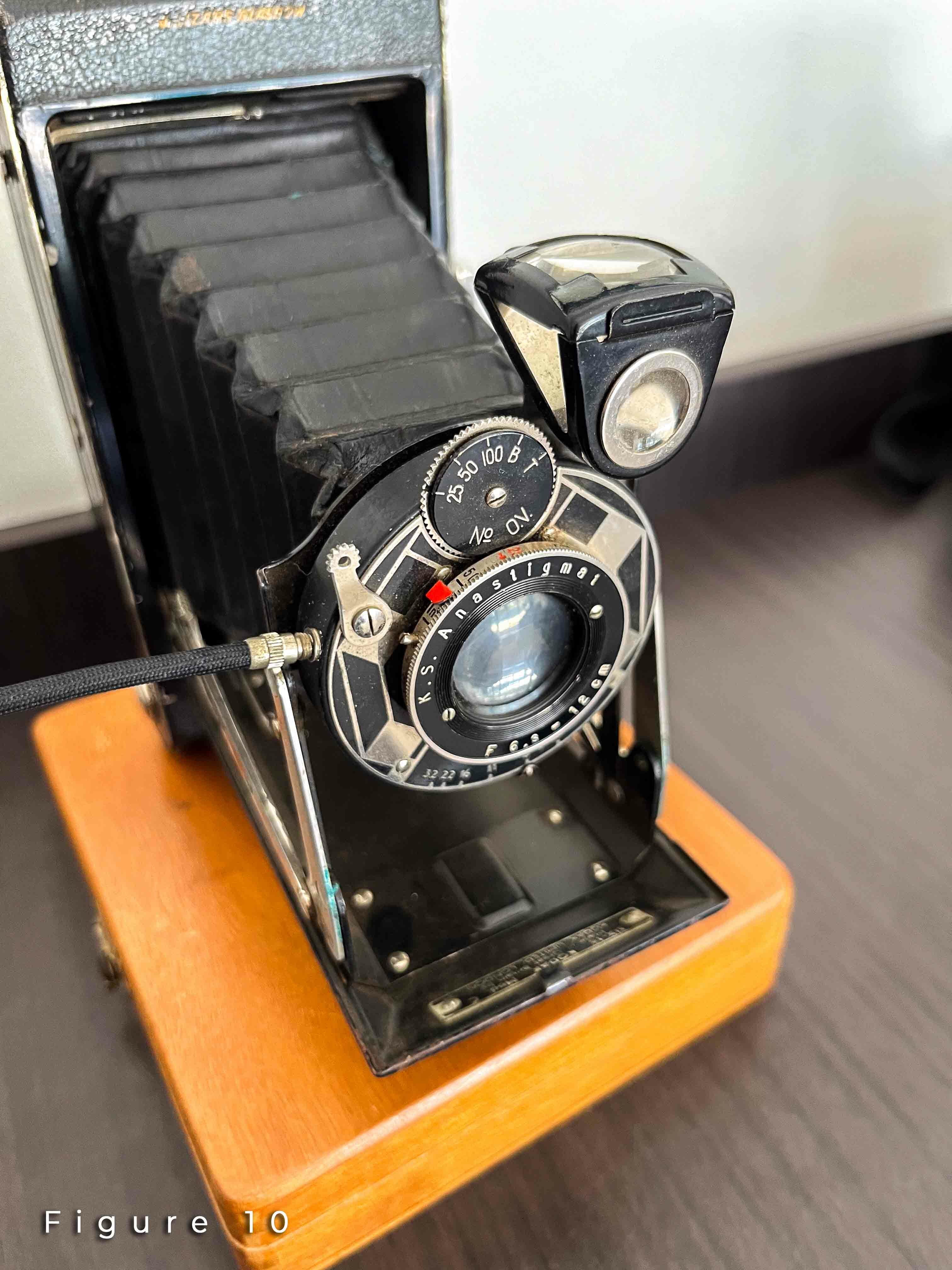 極上品 Kodak Six-16 Octagonal Art Deco Folding Camera 126mm f6.3 Lens