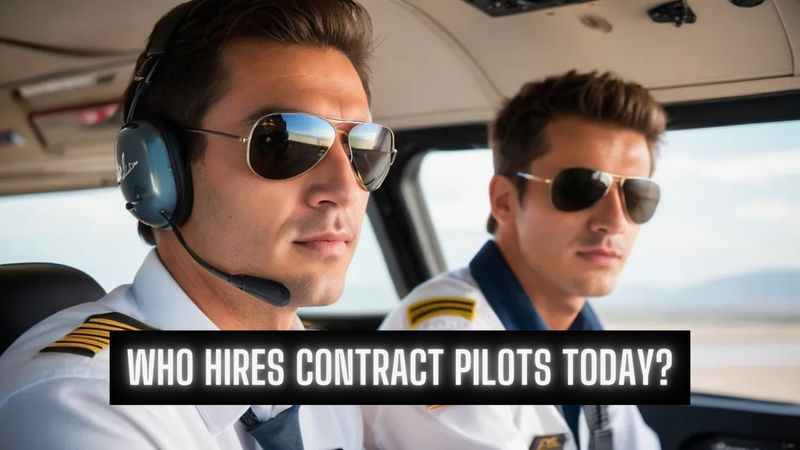 Who Hires Contract Pilots in Aviation Today?