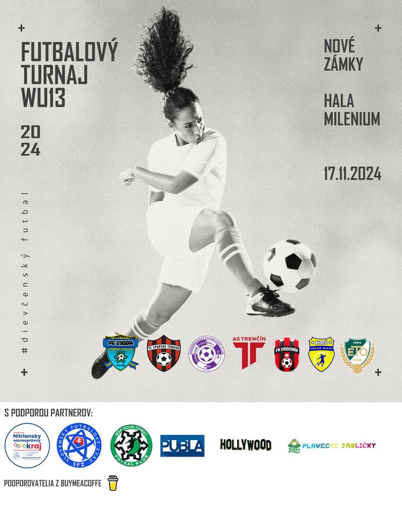 Učastnici turnaja hotovo. 7 teamov dievčat
