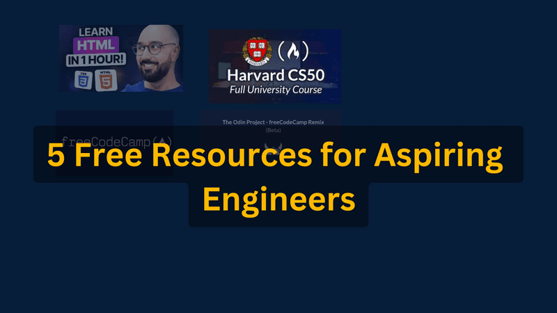 5 Essential Free Resources for Aspiring Software Engineers