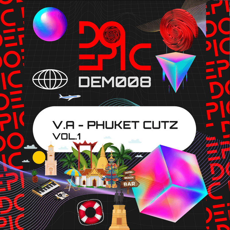 NEW! | [DEM008] V.A - Phuket CutZ Vol. 1 Compilation
