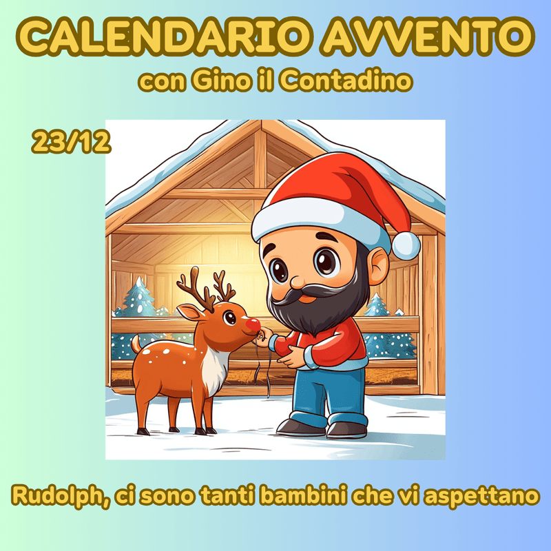 GIORNO #23 - Avvento con Gino il Contadino