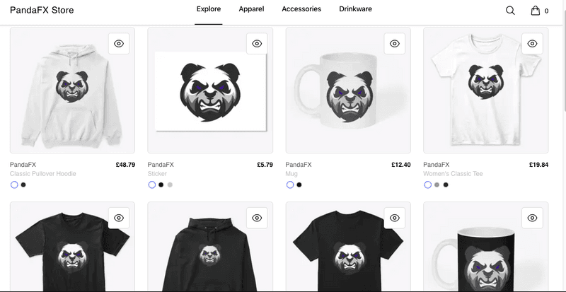 PandaFX Store