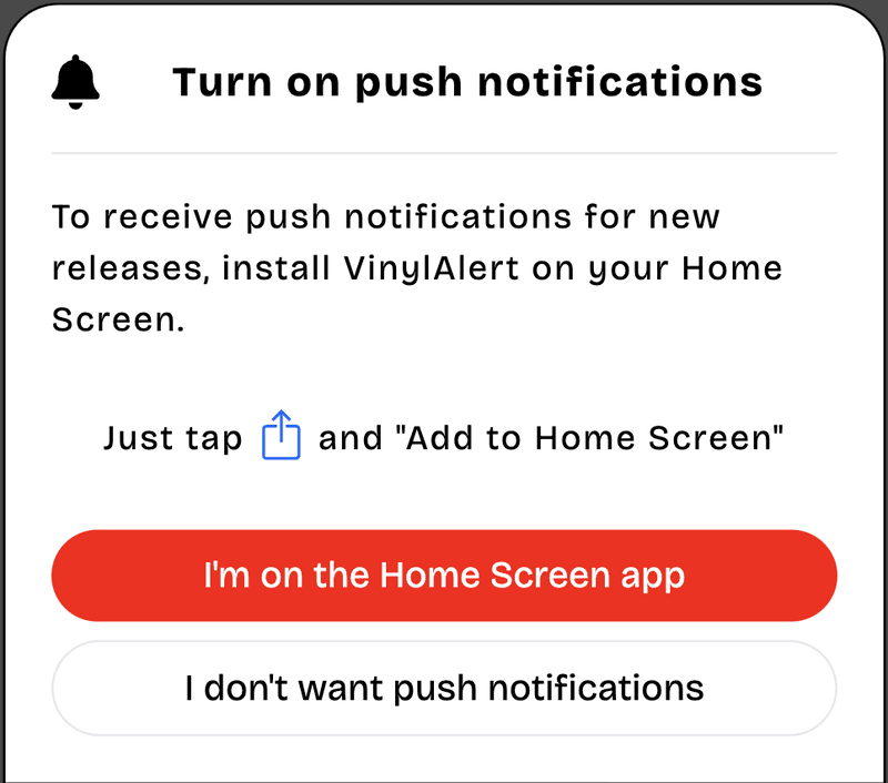 New feature: Receive Alerts via Push Notifications