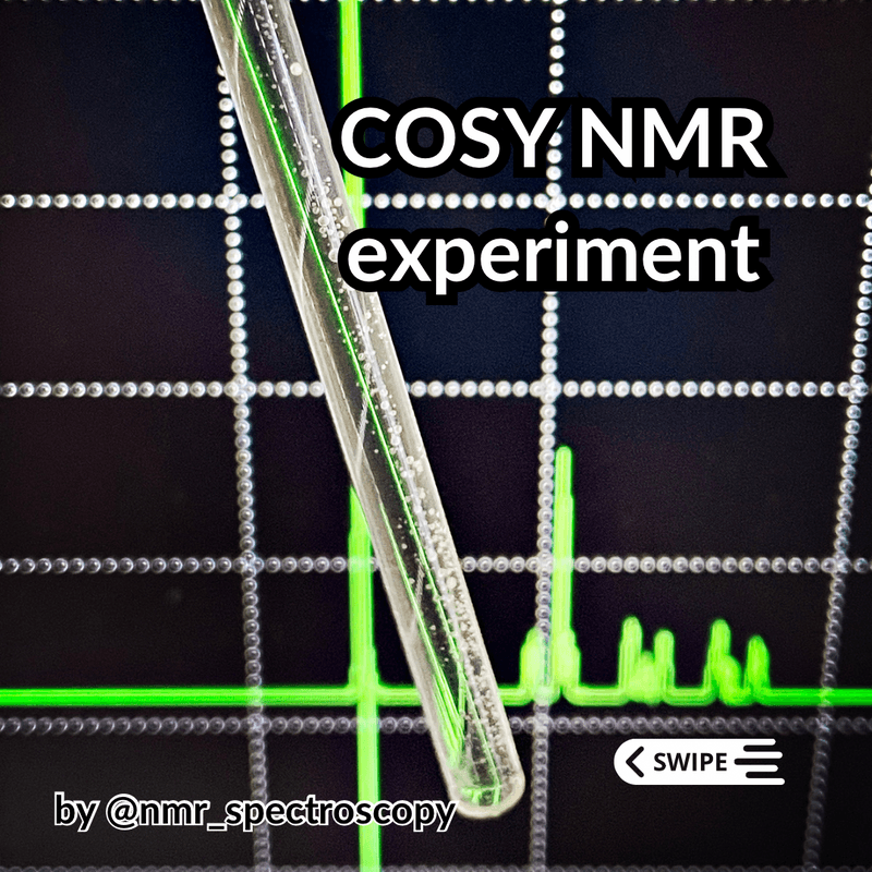 NMR basics. PART III. COSY NMR