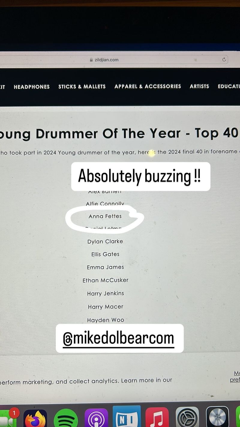 Uk young drummer top 40 2025!