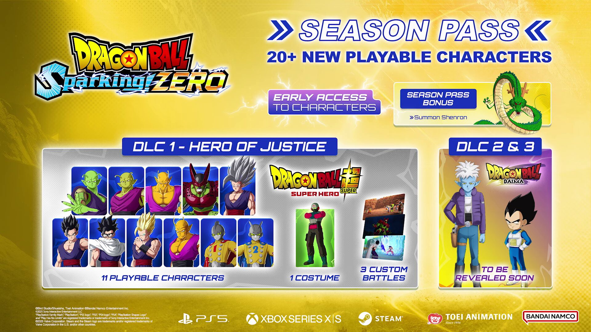 When Does Sparking Zero Early Access Start Dragon Ball: Sparking! ZERO - Hero of Justice Early Access and Info