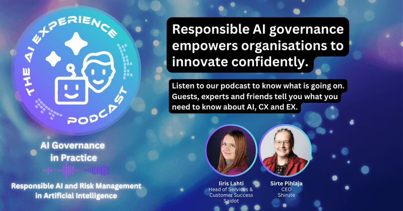 🌟 New Episode Alert for The AI Experience Podcast: AI Governance in Practice 🌟