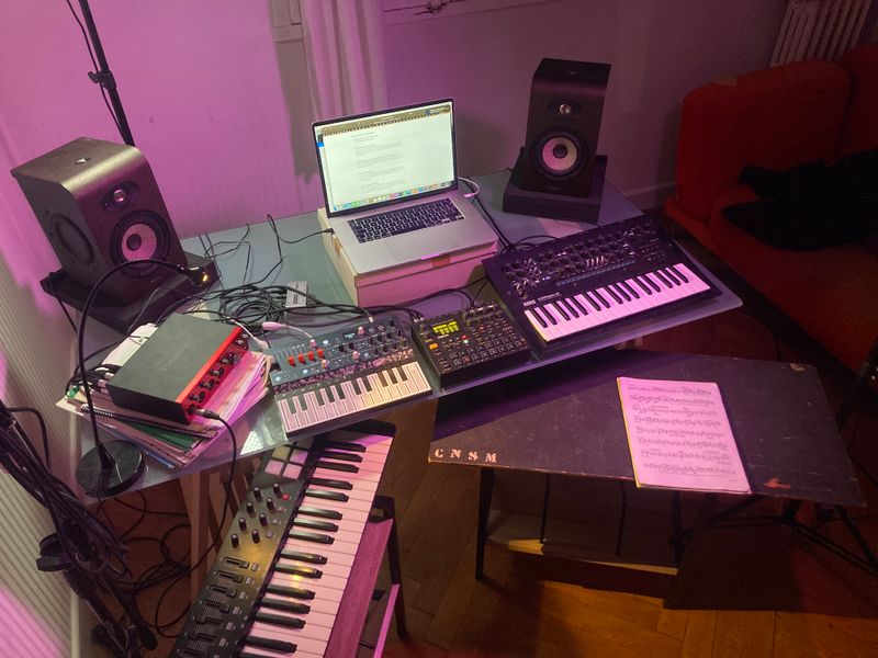 My new set up is finally ready for creation !
