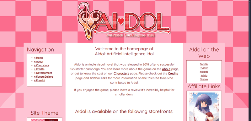 Updating AIdol website
