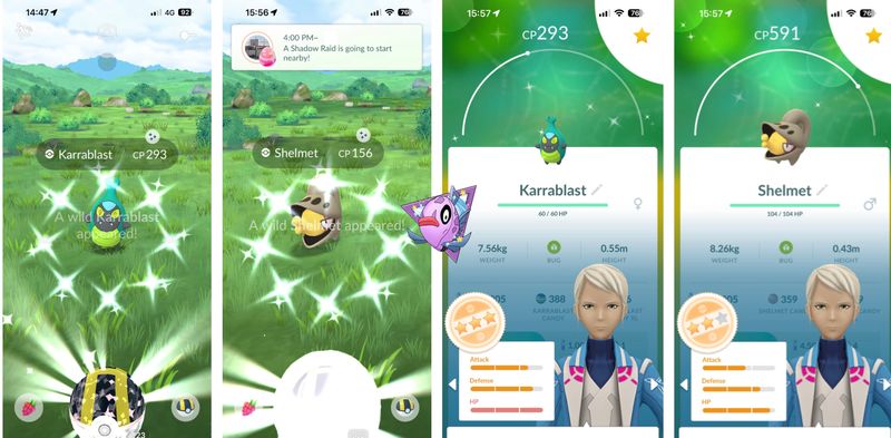 Did you catch any good shiny today?👇🏻  I hope you had a WONDERFUL Community Day everyo