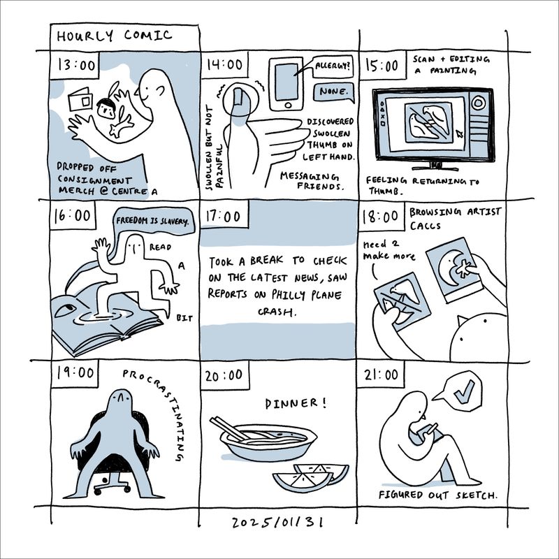 Hourly Comic Day 2025