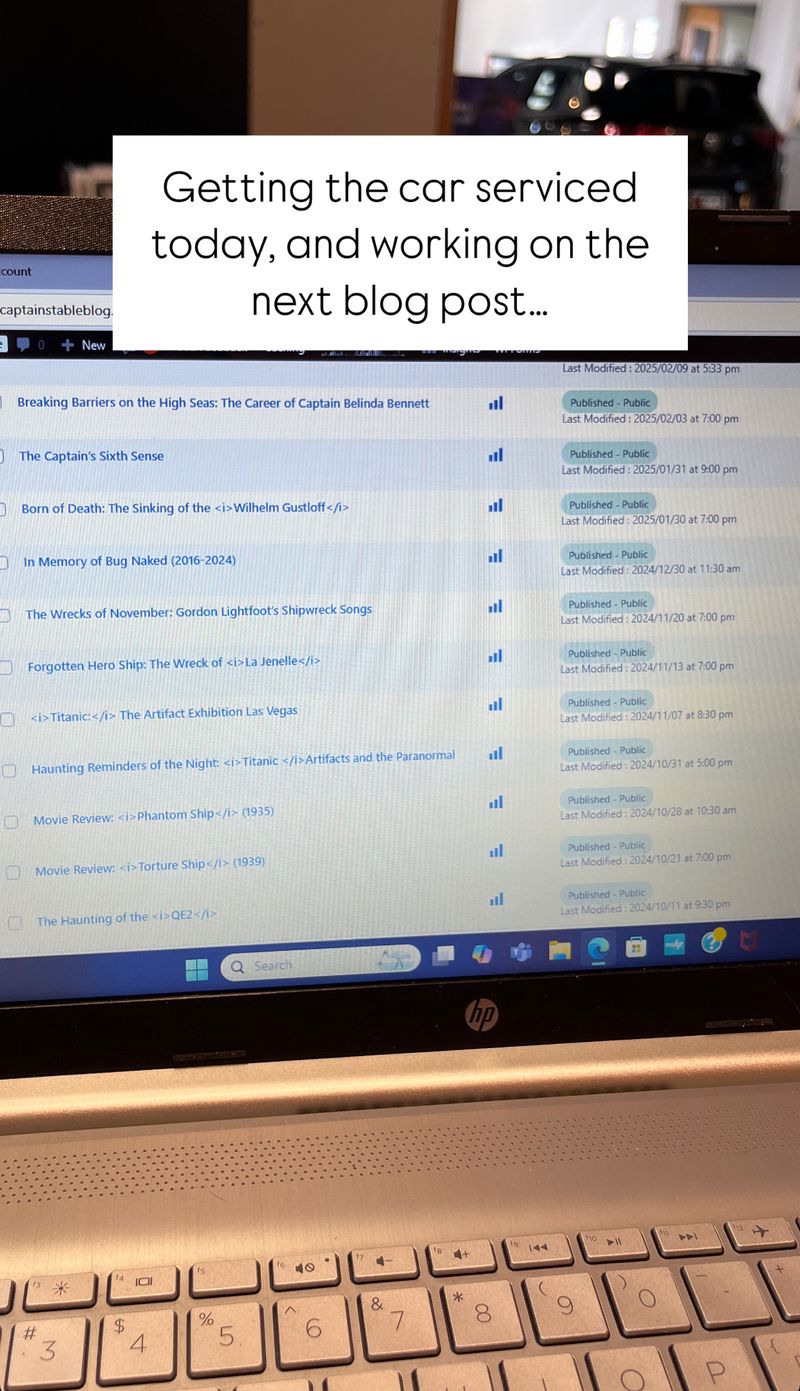 New Blog Post in the Works