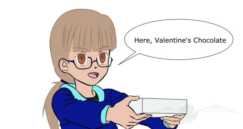 Valentine's Day Comic coloured