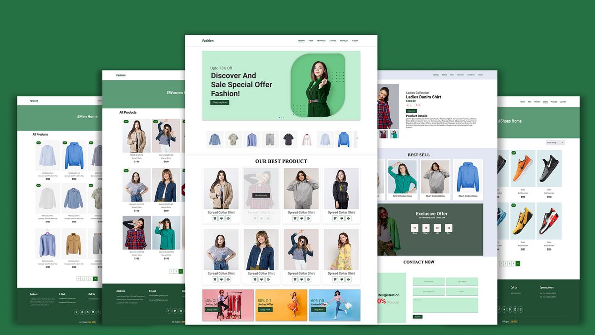 Ecommerce Website — DM 007 - Buymeacoffee