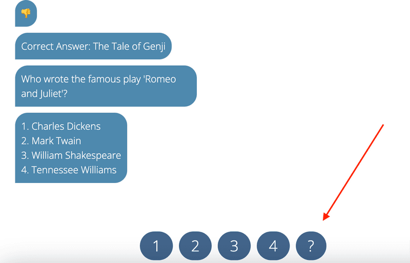 Members and supporters can now display a hint for any question
