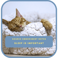 Sleep is important