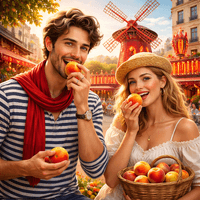Moulin Rouge 💃 , pêches 🍑 et Iran 🇮🇷 : Quel lien étonnant les unit ?